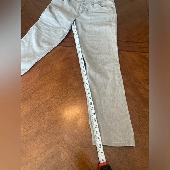 Chico's Gray Straight Leg Jeans for Women - Picture 3 of 16